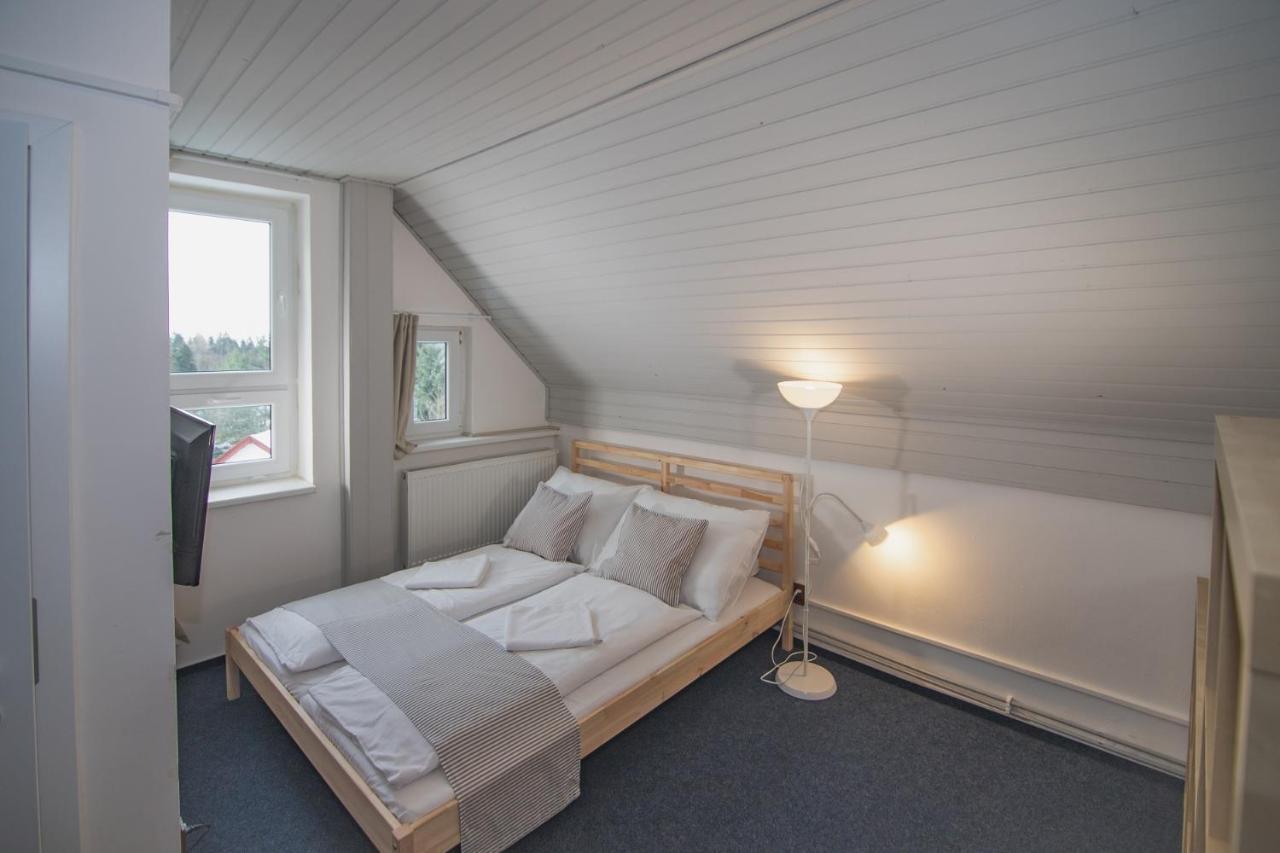 Pension Pod Vlekem Janov nad Nisou Exteriör bild