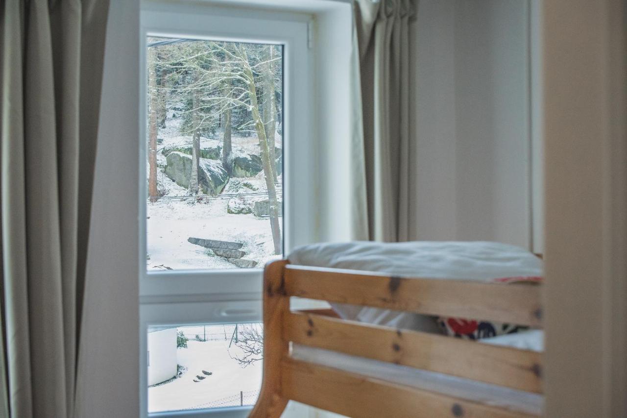 Pension Pod Vlekem Janov nad Nisou Exteriör bild